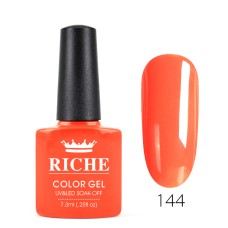 Oja Semipermanenta Riche 144, Portocaliu, 7.3 ml